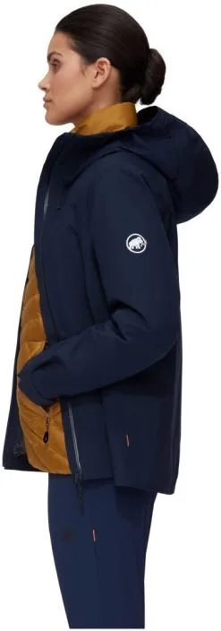 Mammut Convey 3 I 1 Hardshell Hooded Jacket Women's -Peak Performance Butik mammut convey 3 in 1 hardshell hooded jacket women marine cheetah 6