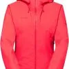 Mammut Crater Hardshell Hooded Jacket Women's -Peak Performance Butik mammut crater hs hooded jacket women sunset xs sunset 0