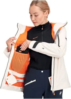 Mammut Nordwand HS Thermo Hooded Jacket Women -Peak Performance Butik mammut nordwand hs thermo hooded jacket women bright white xs bright white 5
