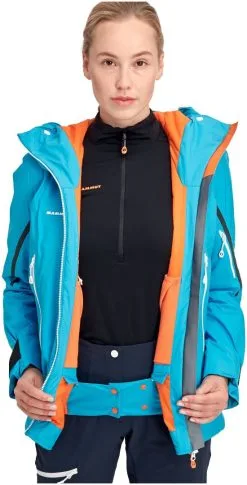 Mammut Nordwand HS Thermo Hooded Jacket Women -Peak Performance Butik mammut nordwand hs thermo hooded jacket women sky xs sky 3