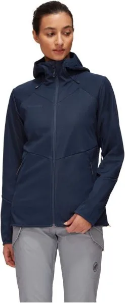Mammut Ultimate VI SO Hooded Jacket Women -Peak Performance Butik mammut ultimate vi so hooded jacket women marine xs marine 1
