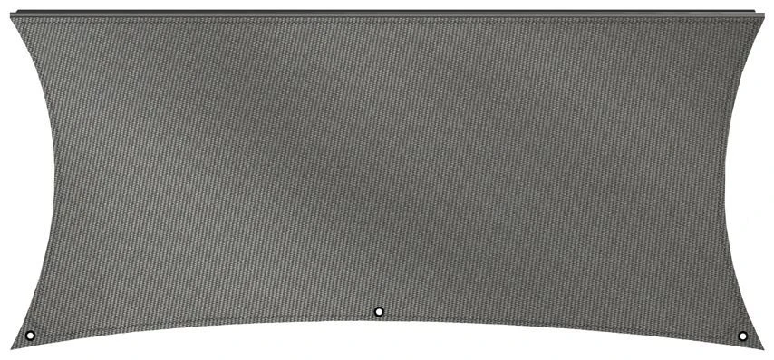 Mestic Schaduwdoek Baldakin Polyester Med LED 2.5 X 4 M Antracite 3 Mestic Schaduwdoek Baldakin Polyester Med LED 2.5 X 4 M Antracite