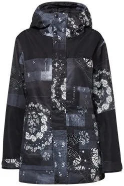 Oakley TC Aurora RC Insulated Jacket Women's 13 Oakley TC Aurora RC Insulated Jacket Women's -Peak Performance Butik oakley tc aurora rc insulated jacket black bandana print black xs black bandana print black 0 1