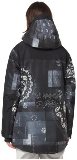 Oakley TC Aurora RC Insulated Jacket Women's 16 Oakley TC Aurora RC Insulated Jacket Women's -Peak Performance Butik oakley tc aurora rc insulated jacket black bandana print black xs black bandana print black 3