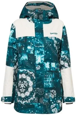 Oakley TC Aurora RC Insulated Jacket Women's 18 Oakley TC Aurora RC Insulated Jacket Women's -Peak Performance Butik oakley tc aurora rc insulated jacket green bandana print white 5 1