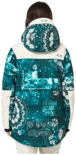 Oakley TC Aurora RC Insulated Jacket Women's 21 Oakley TC Aurora RC Insulated Jacket Women's -Peak Performance Butik oakley tc aurora rc insulated jacket green bandana print white 8 1