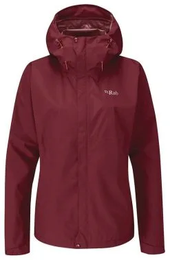 RAB Downpour Eco Jacket Women's 9 RAB Downpour Eco Jacket Women's -Peak Performance Butik rab downpour eco jacket women s deep heather 6 deep heather 0