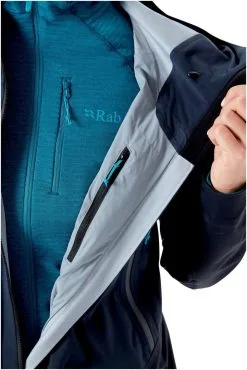 RAB Kinetic Alpine 2.0 Jacket Women's -Peak Performance Butik rab kinetic alpine 2 0 jacket women s beluga 8 s beluga 6