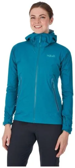 RAB Kinetic Plus Jacket Women's -Peak Performance Butik rab kinetic plus jacket women s amazon shadow 8 s m amazon shadow 1