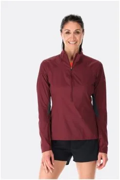 RAB Windveil Pull-On Women's -Peak Performance Butik rab windveil pull on women s deep heather graphene 1 1