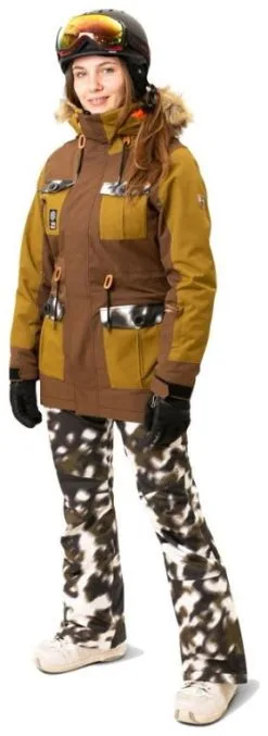 Rehall Jenny-R Snowpant Women -Peak Performance Butik rehall jenny r snowpant women white camo l white camo 2