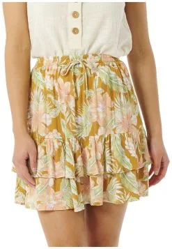 Rip Curl Always Summer Mini Skirt Women's -Peak Performance Butik rip curl always summer mini skirt women s gold xs gold 1