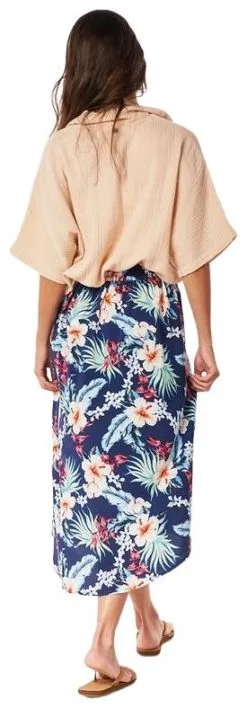 Rip Curl Papeete Dancer Skirt -Peak Performance Butik rip curl papeete dancer skirt dark blue l dark blue 1