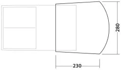 Robens Double Shade Grabber Sand & Green -Peak Performance Butik robens double shade grabber sand green 5