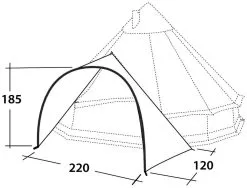 Robens Front Porch Khaki -Peak Performance Butik robens front porch khaki 1