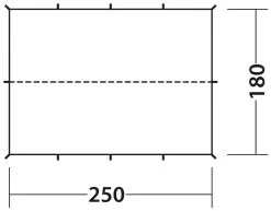 Robens Tarp 2.5 X 1.8 M Green -Peak Performance Butik robens tarp 2 5 x 1 8 m green 1