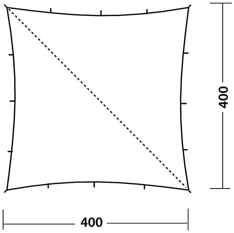 Robens Tarp 4 X 4 BTC Khaki 6 Robens Tarp 4 X 4 BTC Khaki - Billede 4