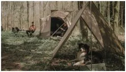 Robens Windscreen Tarp Sand & Green -Peak Performance Butik robens windscreen tarp sand green 5