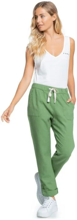 Roxy On Den Seashore Pant Women's -Peak Performance Butik roxy on the seashore vineyard green 2