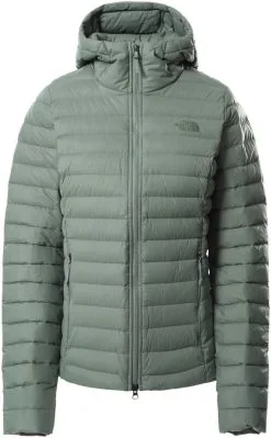 The North Face Stretch Down Hooded Jacket Women's 10 The North Face Stretch Down Hooded Jacket Women's -Peak Performance Butik the north face stretch down hooded jacket women s laurel wreath green xs laurel wreath green 0